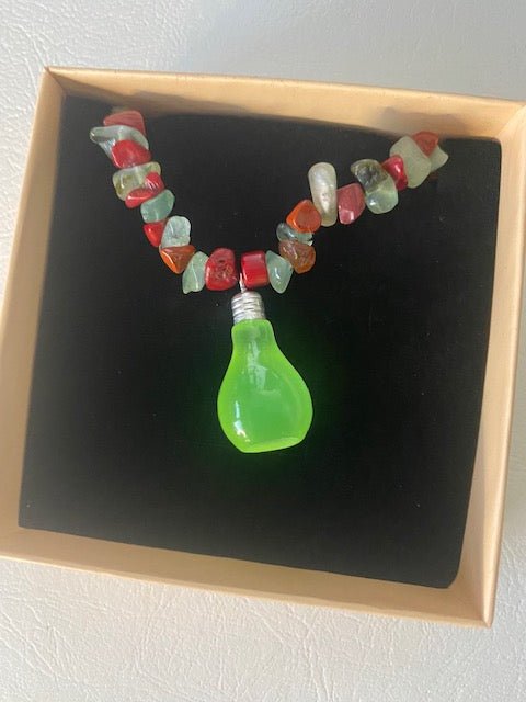 Christmas Necklace - Herbal RocksChristmas NecklaceNecklaceHerbal RocksHerbal RocksChristmas Necklace