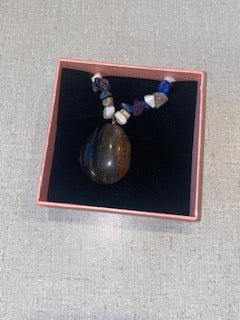 Multi-color tumbled stone necklace - Herbal RocksMulti-color tumbled stone necklaceNecklaceHerbal RocksHerbal RocksMulti-color tumbled stone necklace