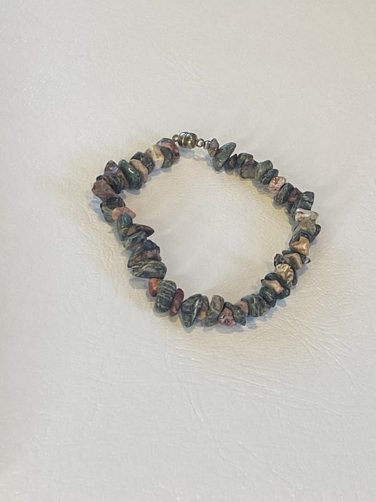 Multi-color jasper bracelet - Herbal RocksMulti-color jasper braceletBraceletHerbal RocksHerbal RocksMulti-color jasper bracelet
