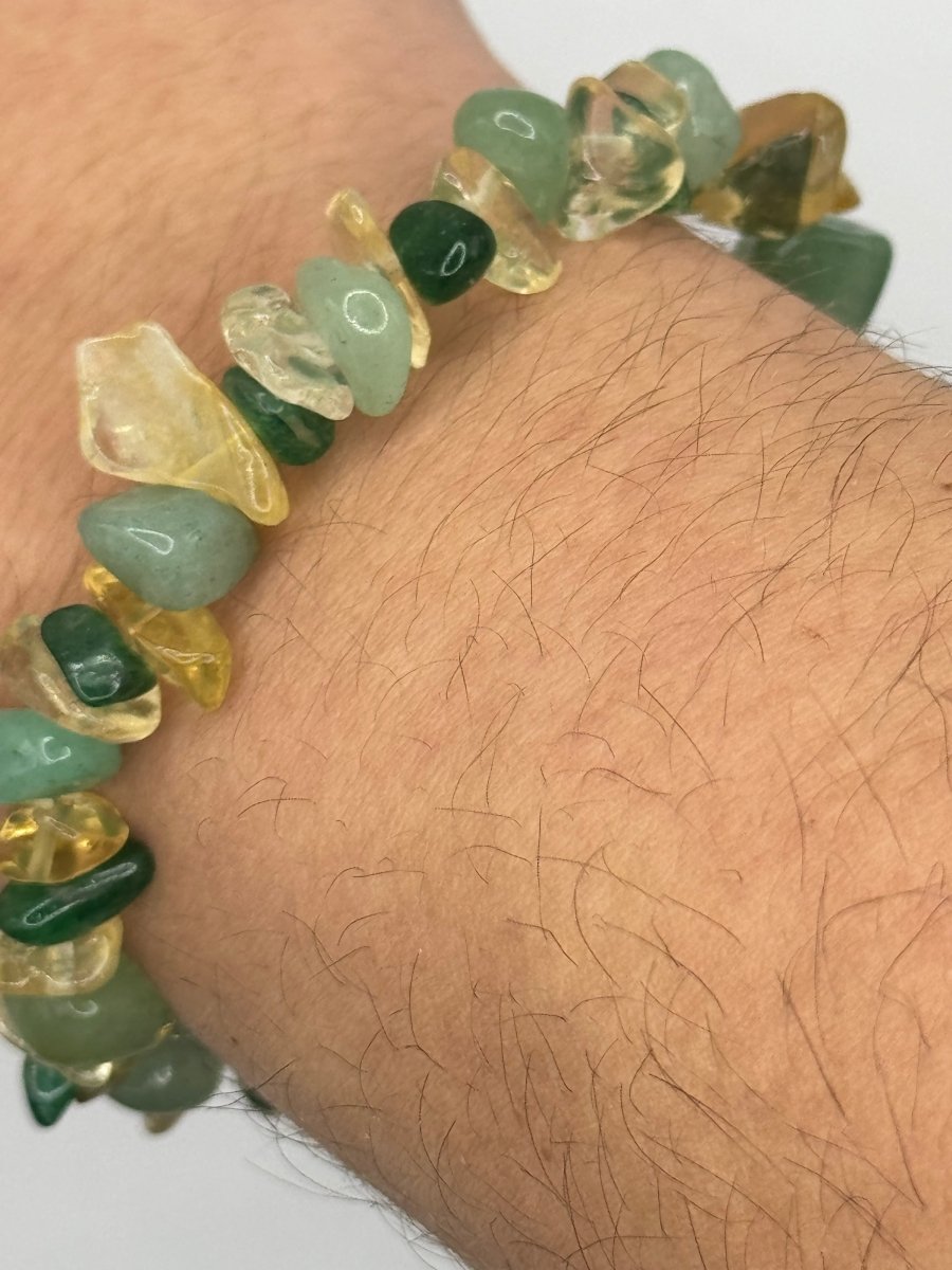 Citrine and aventurine bracelet sales